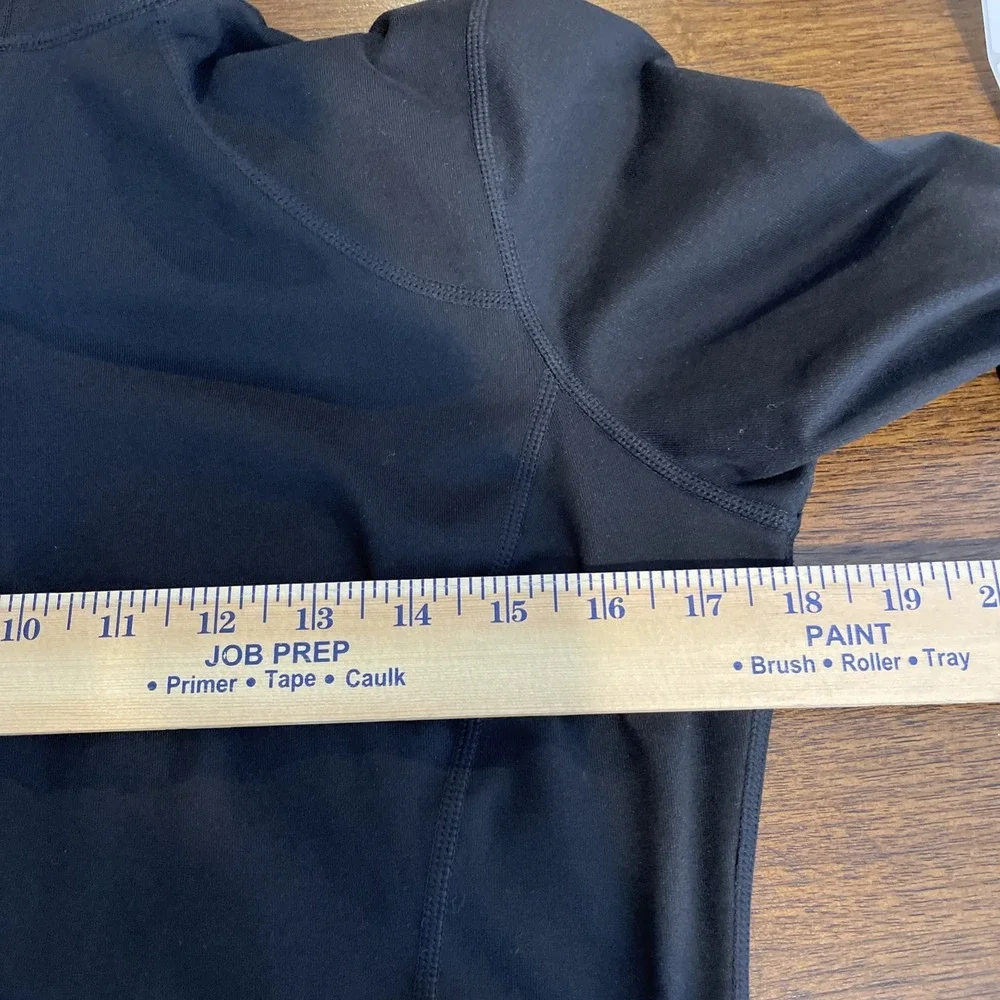 Core 10 Women's Full Zip Hoodie Size L Black Motion Tech Fitted Fleece Lined‎